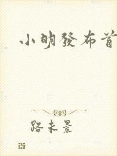 小明发布首页封面