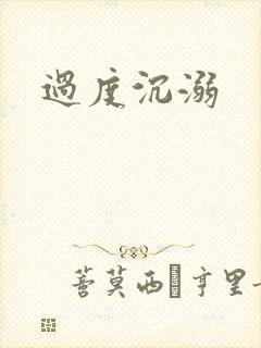 过度沉溺封面
