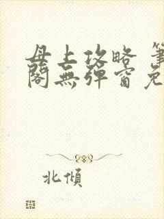 母上攻略 笔趣阁无弹窗免费封面