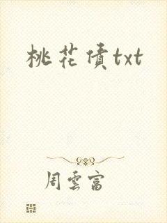 桃花债txt
