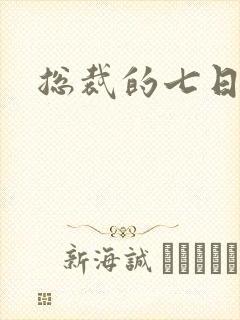 总裁的七日索情