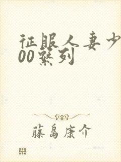 征服人妻少妇500系列