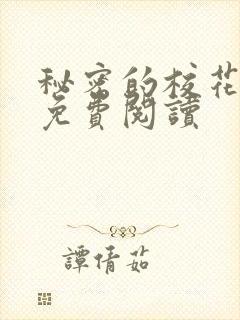 秘密的校花小说免费阅读封面