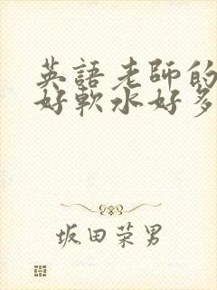 英语老师的兔子好软水好多