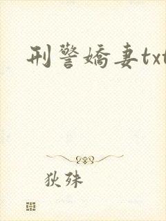 刑警娇妻txt