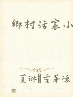 乡村活寡小说