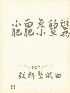 小白兔的进化史肥肥小草无防盗