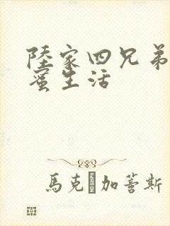 陆家四兄弟的甜蜜生活封面