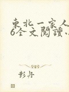 东北一家人1一6全文阅读小说封面