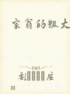 家翁的粗大封面