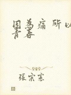 因为痛 所以叫青春