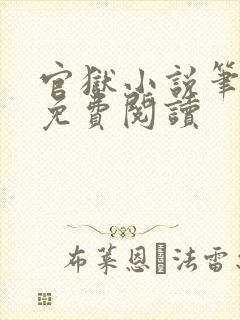 官狱小说笔趣阁免费阅读封面