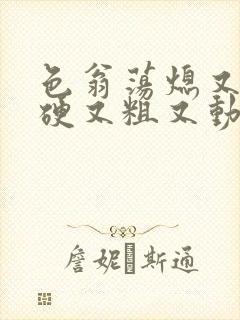 色翁荡熄又大又硬又粗又动态图