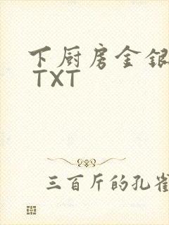 下厨房金银花露 TXT