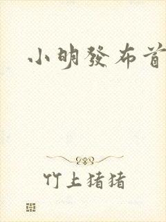 小明发布首页