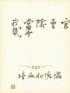 我当阴曹官的那几年封面