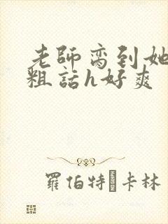 老师脔到她哭h粗话h好爽封面