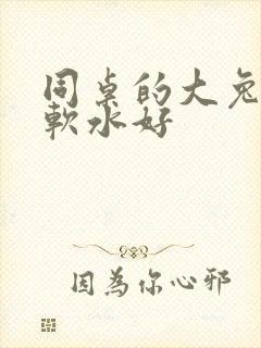 同桌的大兔子好软水好
