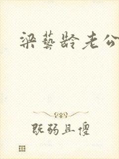 梁艺龄老公封面
