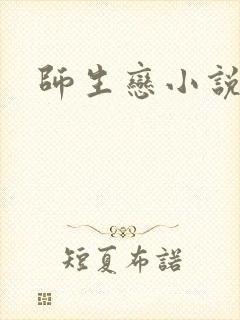 师生恋小说