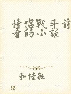 情侣战斗前适合看的小说封面
