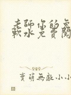 老师你的兔子好软水免费阅读