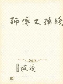师傅又掉线了封面