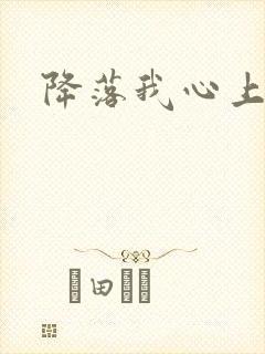 降落我心上
