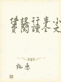 借根行事小说免费阅读全文在线阅笔趣无弹窗