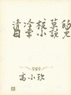 清冷校草的堕落日常小说免费阅读