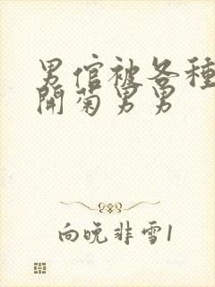 男倌被各种玉势开菊男男
