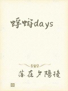 蜉蝣days