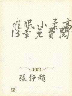 催眠小柔高达第13章免费阅读