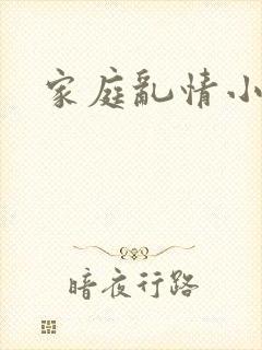家庭乱情小说