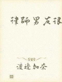 律师男友很难撩封面