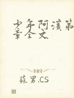 少年阿滨第13章全文