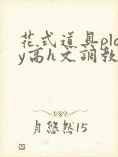 花式道具play高h文调教封面