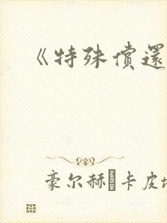 《特殊偿还》