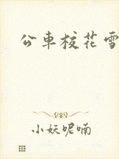 公车校花雪柔h封面