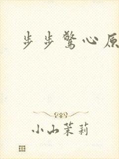 步步惊心原著