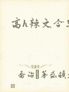 高h辣文合集
