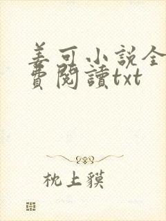 姜可小说全文免费阅读txt