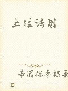 上位法则