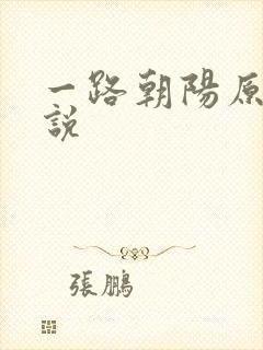 一路朝阳原著小说