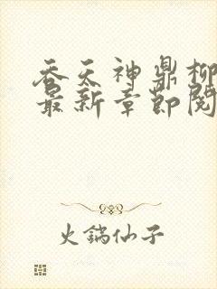 吞天神鼎柳无邪最新章节阅读