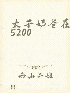 太子奶爸在花都5200