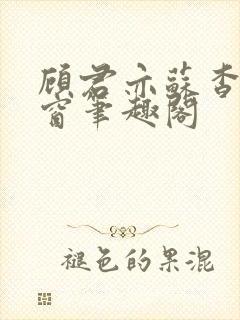 顾君亦苏杳无弹窗笔趣阁封面