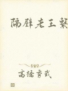 隔壁老王系统封面
