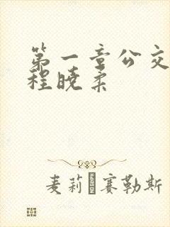 第一章公交激战程晓柔