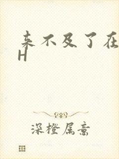 来不及了在车CH